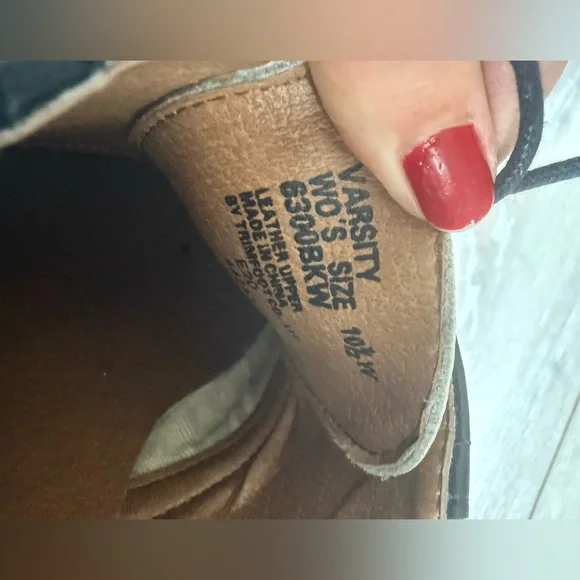 Leather School Issue saddle shoes. 1950s costume. Grease musical. Like new - Picture 9 of 9